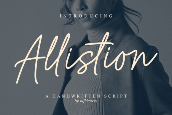 Allistion: An Elegant Script Font for Small Business Branding