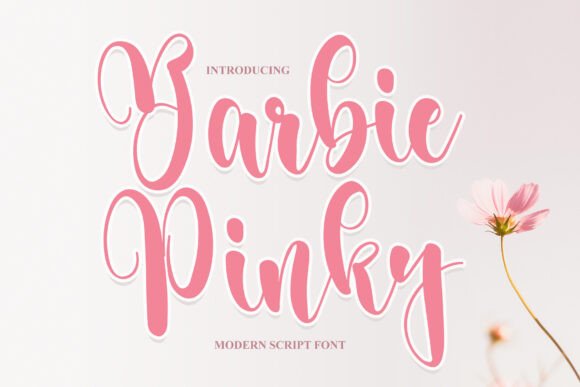 Barbie Pinky: A Versatile Script Font for Distinctive Brand Voices