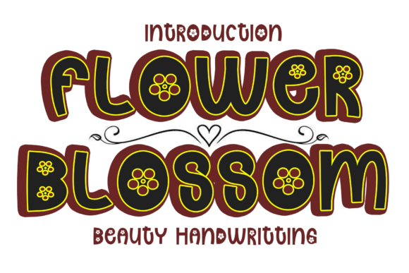 Bringing Your Creations to Life with Flower Blossom Font