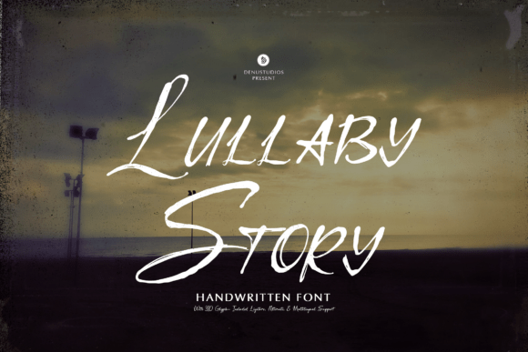 Crafting Calm Narratives with Lullaby Story Font