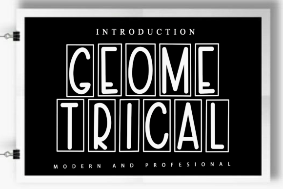 Geometrical: The Playful Script Font for Digital Marketers