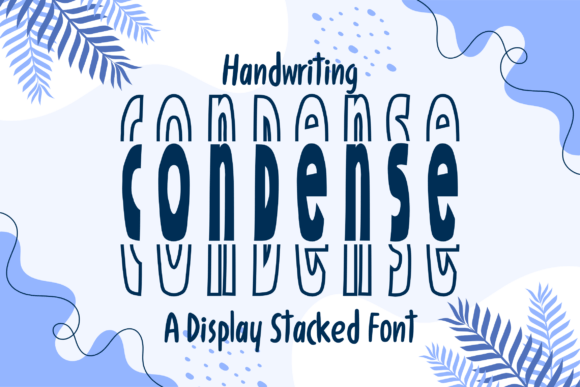 Handwriting Condense Stacked: A Premium Font for Modern Marketing