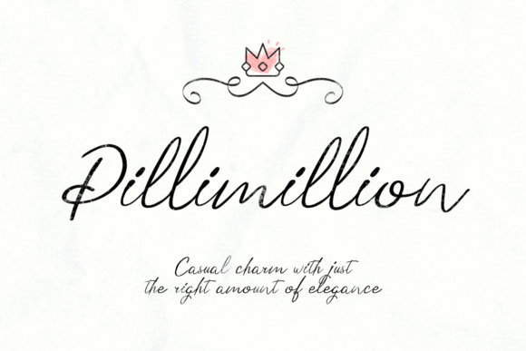 Pillimillion: The Elegant Script Font for a Polished Brand