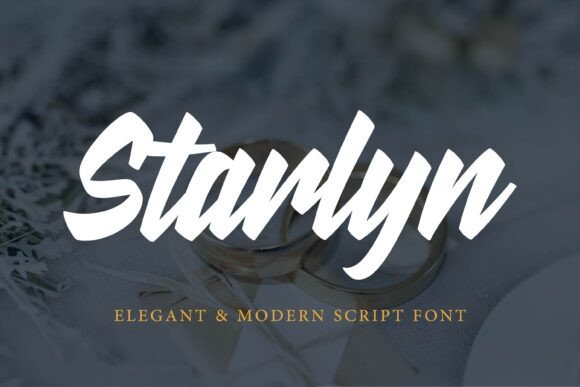 Starlyn: The Craft-Friendly Script Font for Stylish Products
