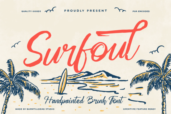 Surfoul: A Hand-Painted Brush Font for Your Creative Business