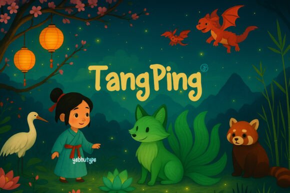 Tangping: A Digital Designer's Soft Script Font for Modern Web Design