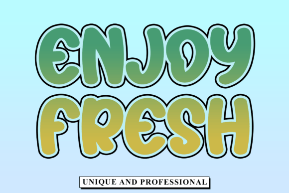 The Enjoy Fresh Font: A Timeless Handwritten Style for Modern Marketing